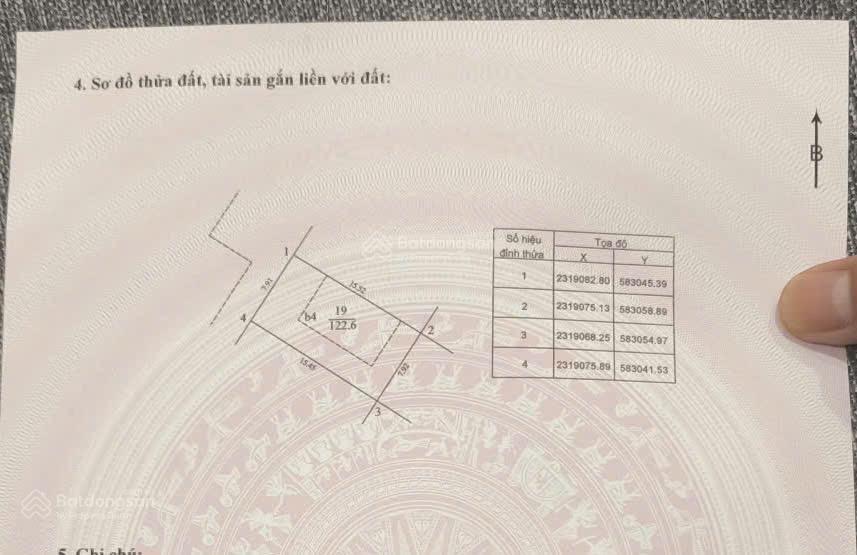Biệt thự cầu bươu 22 tỷ  dt 123m2