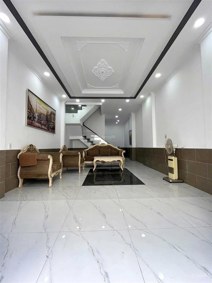Nhà nguyên căn quận 7, 4pn, 5wc, full nội thất, dt 4,5 x12, lê thị chợ