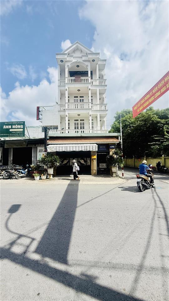 DƯƠNG QUẢNG HÀM, LÔ GÓC, HẺM XE TẢI TRÁNH, DT 115M2, THANG MÁY 5 TẦNG GIÁ MỀM