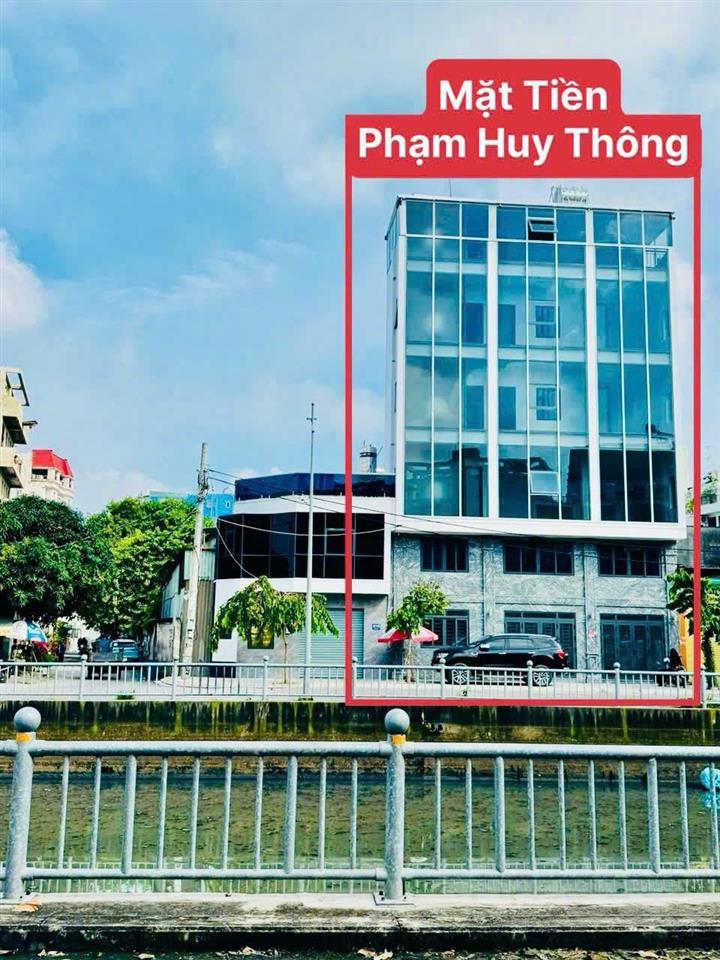 BÁN TÒA VĂN PHÒNG MẶT TIỀN PHẠM HUY THÔNG, SÁT MẶT TIỀN DƯƠNG QUẢNG HÀM, CHỈ NHỈNH 12 TỶ.