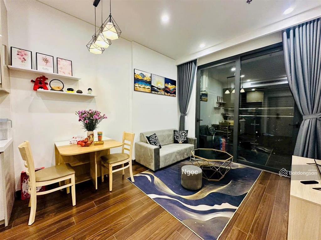 Bán căn hộ cao cấp 1pn+1 khu masteri  diện tích 42m²  giá 3,38 tỷ bao phí, 2 hầm ôtô  full đồ