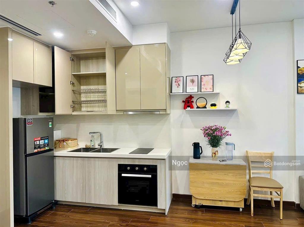 Bán căn hộ cao cấp 1pn+1 khu masteri  diện tích 42m²  giá 3,38 tỷ bao phí, 2 hầm ôtô  full đồ