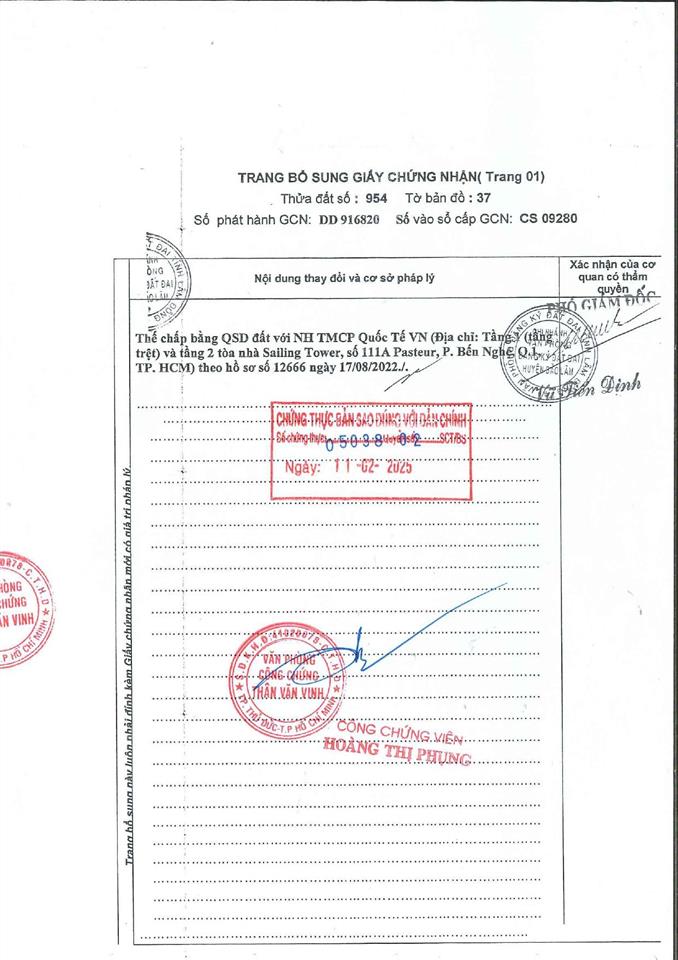 Qsdđ thửa đất số 954, tờ bản đồ số 37, địa chỉ xã lộc quảng, huyện bảo lâm, tỉnh lâm đồng