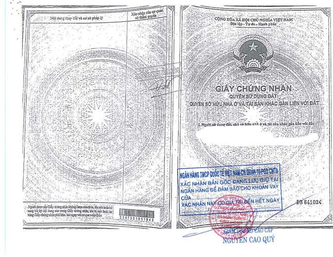 Qsdđ thửa đất số 415, tờ bản đồ số 26, địa chỉ xã lộc quảng, huyện bảo lâm, tỉnh lâm đồng