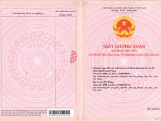 Bán 02 qsdđ tại thửa đất 73, 142, tờ bản đồ số 74 địa chỉ tại xã tân hội, tỉnh tây ninh