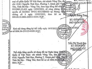 Qsdđ thửa đất số 1754, tbđ 56, khu phố 4, phường hắc dịch, thị xã phú mỹ, tỉnh bà rịa  vũng tàu