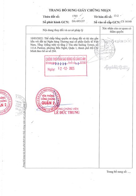 Qsdđ thửa đất số 1765, tbđ 132, địa chỉ phường phú mỹ, thành phố thủ dầu một, tỉnh bình dương