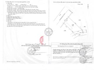 Bán qsdđ thửa đất số 1120, tbđ 44, địa chỉ thị trấn phước vĩnh, h.phú giáo, tỉnh bình dương