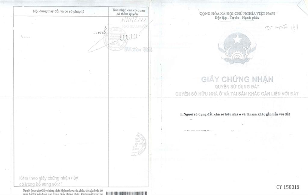 Bán qsdđ thửa đất số 377, tờ bản đồ số 17, p.chánh phú hòa, tx.bến cát, t.bình dương