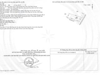 Bán qsdđ thửa đất số 290, tờ bản đồ số 27, ấp xóm quạt, xã an long, h.phú giáo, tỉnh bình dương