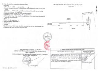 Bán qsdđ thửa đất số 1880, tbđ 28, kp. bình qưới b, p. bình chuẩn, tp. thuận an, tỉnh bình dương