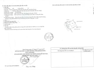 Bán qsdđ thửa đất số 665, tờ bản đồ số 76, p. chánh mỹ, tp. thủ dầu một, t. bình dương