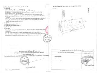 Bán qsdđ thửa đất số 394, tờ bản đồ số 11, x. cây trường ii, h. bàu bàng, t. bình dương