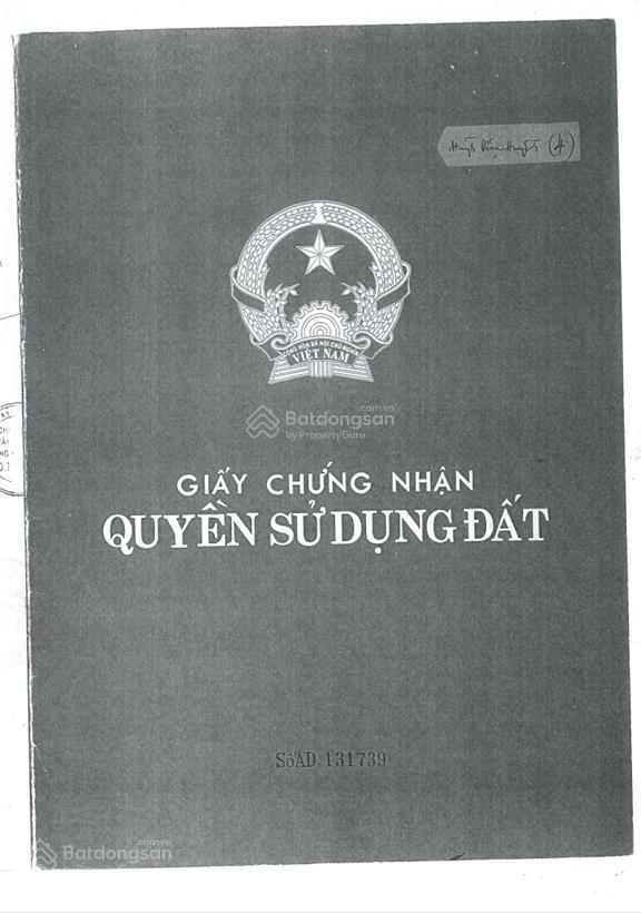 Bán qsdđ và tài sản gắn liền với đất tại 13 đường d10, tây thạnh, q. tân phú, tp.hcm