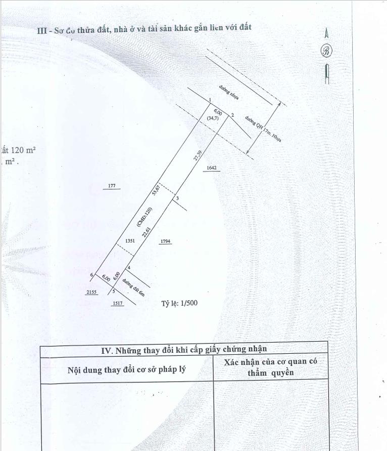 Bán qsdđ thửa đất số 2154, tbđ số 29, thị trấn tân phú, huyện đồng phú, tỉnh bình phước