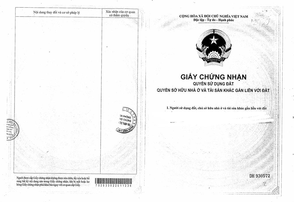 Qsdđ thửa đất số 238, tờ bản đồ số 24, địa chỉ ấp 5, xã an khương, huyện hớn quản, tỉnh bình phước