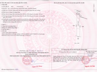Bán qsdđ tại thửa đất số 1826 ấp 2, x. an khương, h. hớn quản, t. bình phước