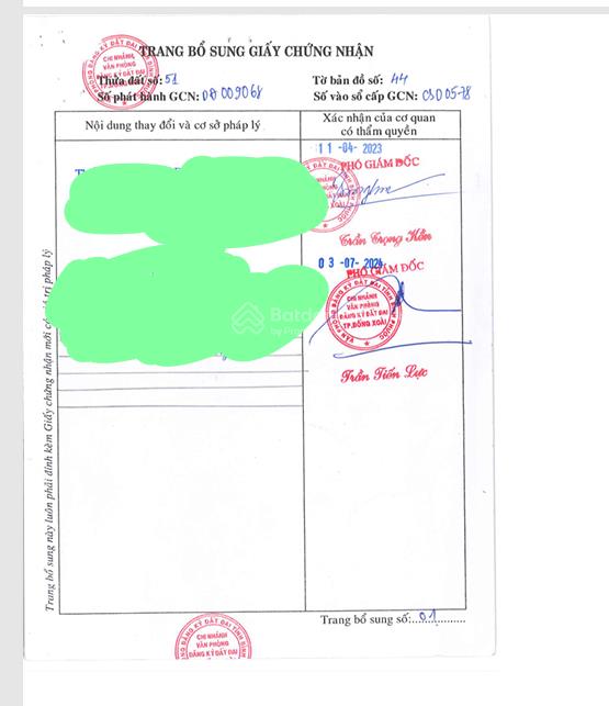 Qsdđ 51, tbđ số 44, p. tân xuân, tp. đồng xoài, t. bình phước (p. bình phước, tp. đồng nai)