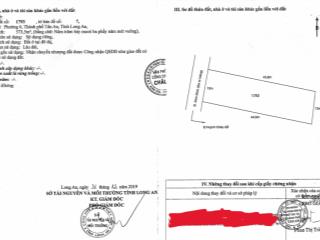 Thửa đất số 1793, tờ bản đồ số 07, p.long an, t.tây ninh.