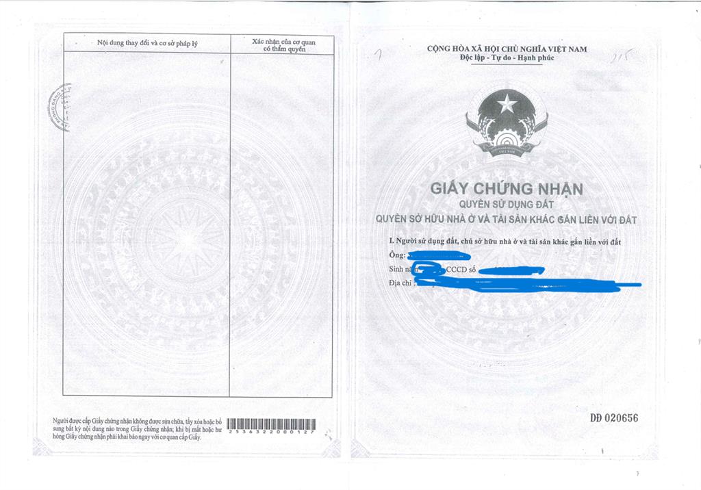 Bán qsdđ và ts gắn liền với đất thuộc thửa 215, tờ bản đồ số 32, địa chỉ p. đồng phú, tp. đồng nai