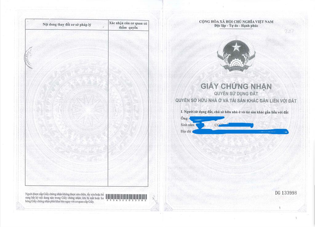 Bán qsdđ và ts gắn liền với đất thuộc thửa 257, tờ bản đồ 32, địa chỉ p. đồng phú, tp. đồng nai