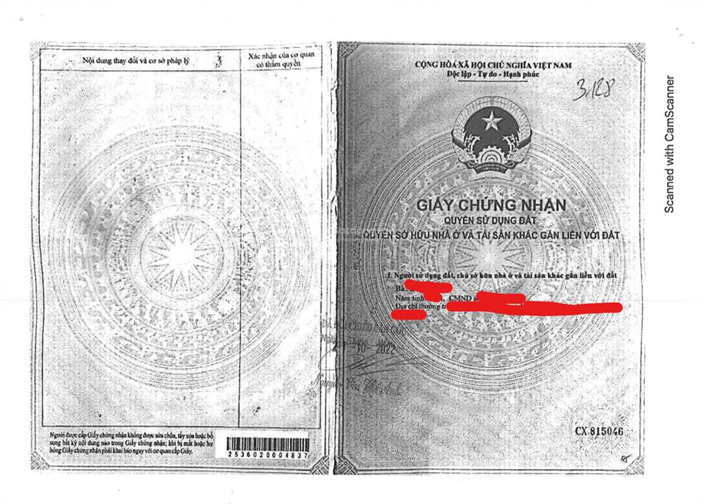 Bán qsdđ và ts khác gắn liền với đất thuộc thửa 164, tbđ 21, p. tân khai, tp. đồng nai