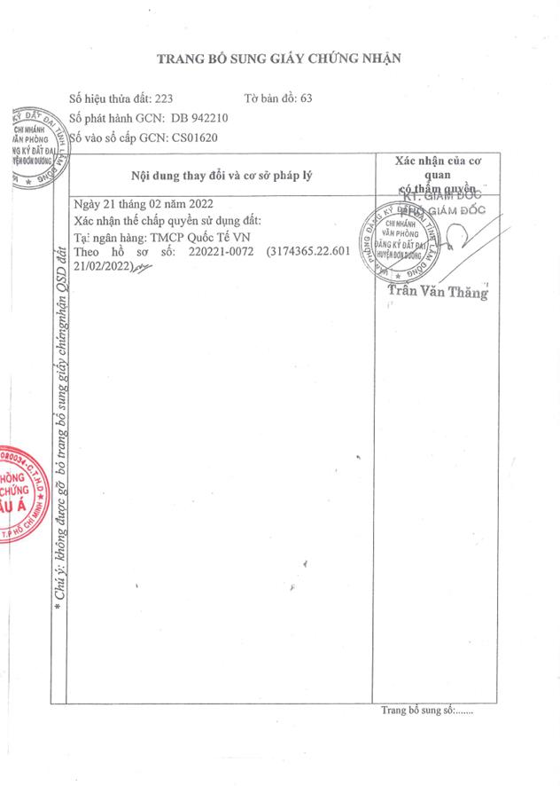 Bán qsdđ và ts gắn liền với đất tại thửa đất số 223, tờ bản đồ 63, x. đơn dương, t. lâm đồng