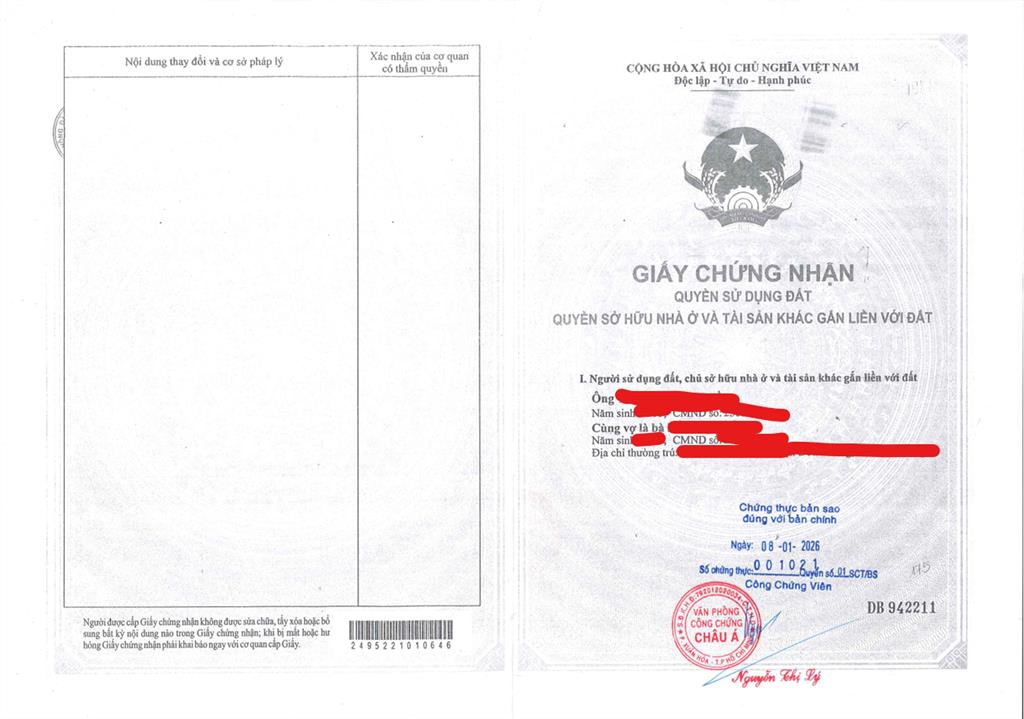 Bán qsdd và tài sản gắn liền với đất tại thửa đất số 224, tờ bản đồ số 63, x.đơn dương, t.lâm đồng