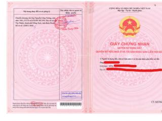Bán qsdđ và ts khác gắn liền với đất tại thửa 920, tờ bản đồ số 06, tại p.đồng xoài, tp.đồng nai