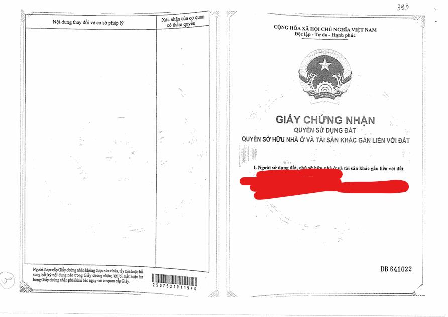 Bán qsdđ và ts gắn liền với đất tại thửa đất số 393, tờ bản đồ số 26 x.bảo lâm 1, t.lâm đồng