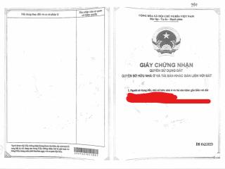 Bán qsdđ và ts gắn liền với đất tại thửa đất số 394, tờ bản đồ số 26, x. bảo lâm 1, t. lâm đồng