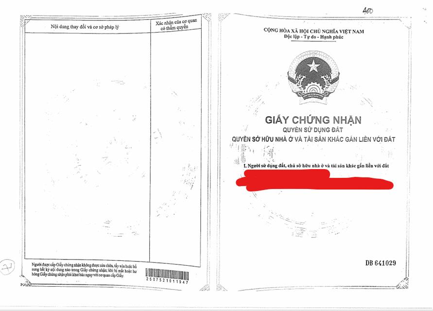 Bán qsdđ và ts gắn liền với đất tại thửa đất số 400, tờ bản đồ số 26, x.bảo lâm 1, t.lâm đồng