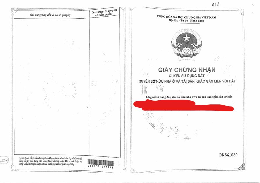 Bán qsdđ và tài sản gắn liền với đất tại thửa đất số 401, tờ bản đồ số 26, x.bảo lâm 1, t.lâm đồng