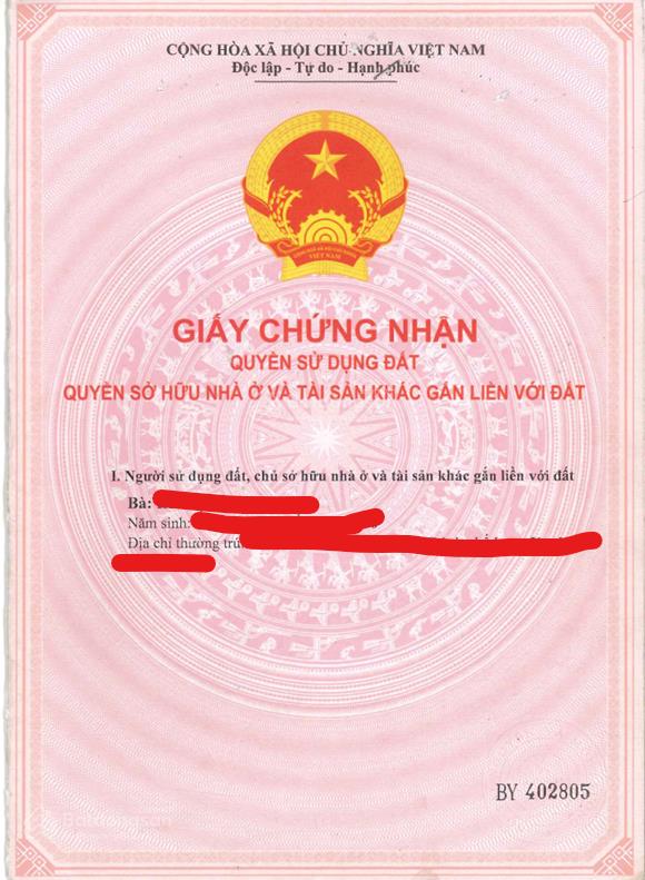 Bán qsdđ và ts gắn liền với đất tại thửa đất số 97, 98, tờ bản đồ số 27, p.châu đốc, an giang