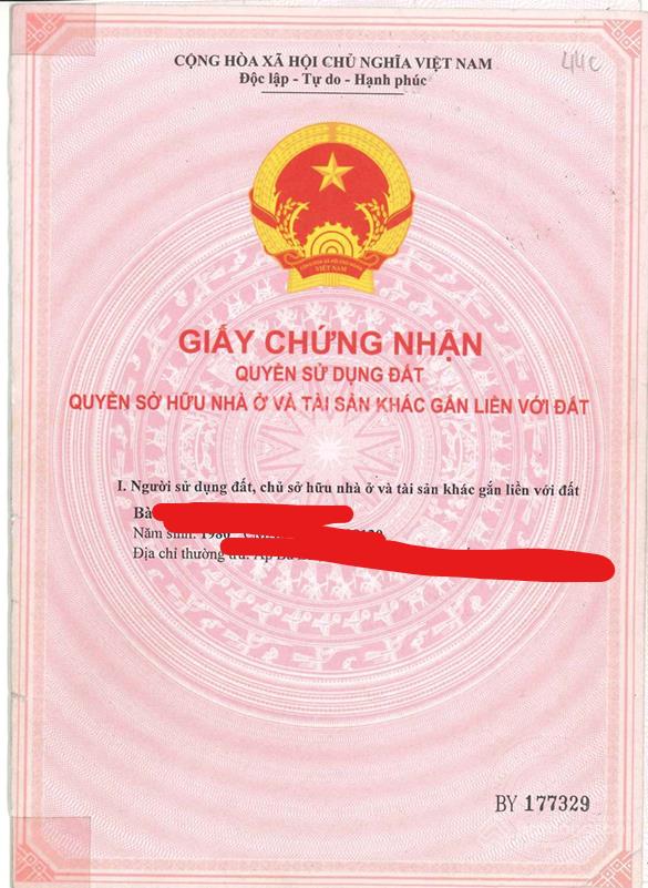 Bán qsdđ và ts gắn liền với đất tại thửa đất số 97, 98, tờ bản đồ số 27, p.châu đốc, an giang