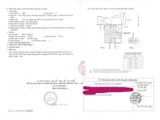Bán qsdđ thửa 402, 403, cùng tờ bản đồ số 03, tại địa chỉ a19 cống quỳnh, p.cầu ông lãnh, tp.hcm