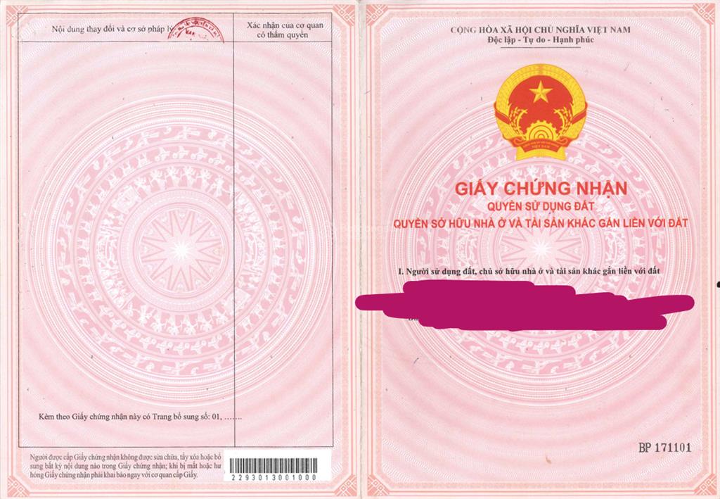 Bán qsdđ và ts khác tại thửa đất số 213, tờ bản đồ số 13, p.phan thiết, t.lâm đồng