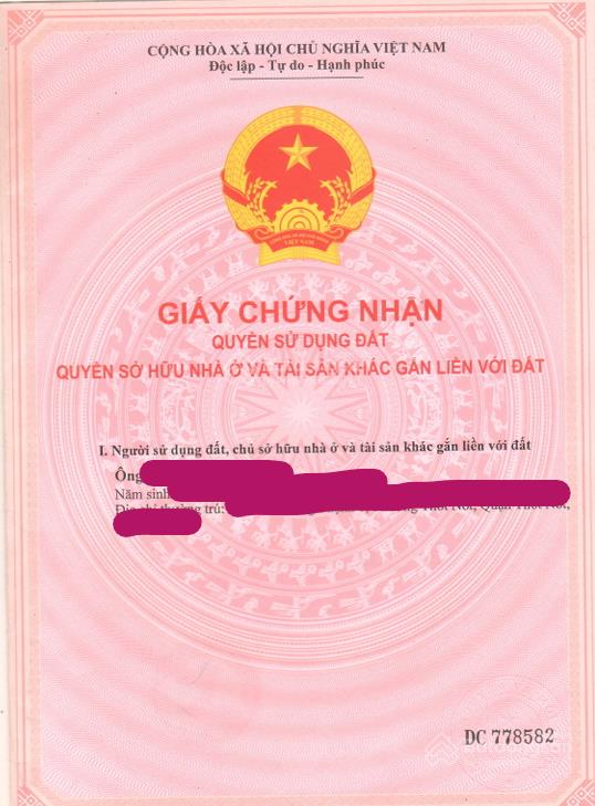 Bán qsdđ và ts gắn liền với đất tại thửa đất số 1357, tbđ số 4, p. thuận hưng, tp. cần thơ
