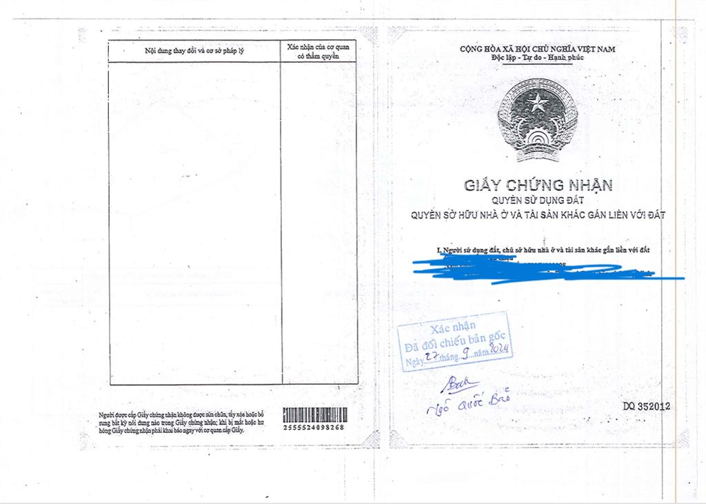 Bán qsdđ thửa 12 tbđ 59, x. dương minh châu, t. tây ninh