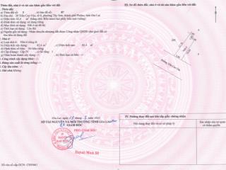 Bán qsdđ và tài sản gắn liền với đất tại thửa đất số 03, tờ bản đồ số 87, p.pleiku, t.gia lai