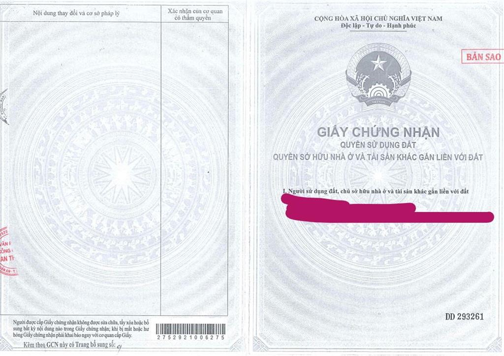 Bán qsdđ thửa đất số 2, tờ bản đồ số 5, địa chỉ x.tân an hội, tp.hcm