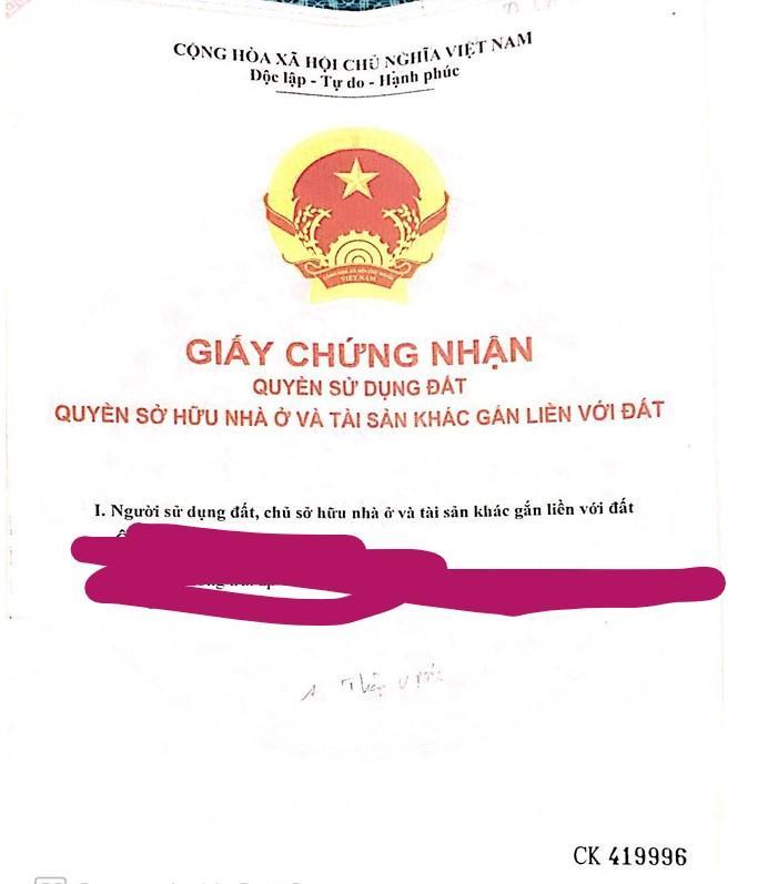 Bán qsdđ tại thửa đất số 275, tờ bản đồ số 34, xã hồ tràm, tp.hcm