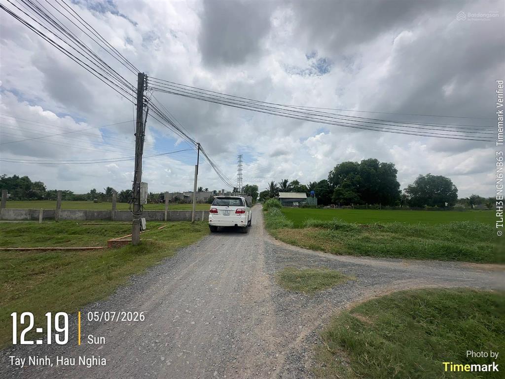 Bán 04 thửa đất trống 800 m2 (100% đất ở đô thị) tại tt hậu nghĩa, huyện đức hoà, long an (cũ)