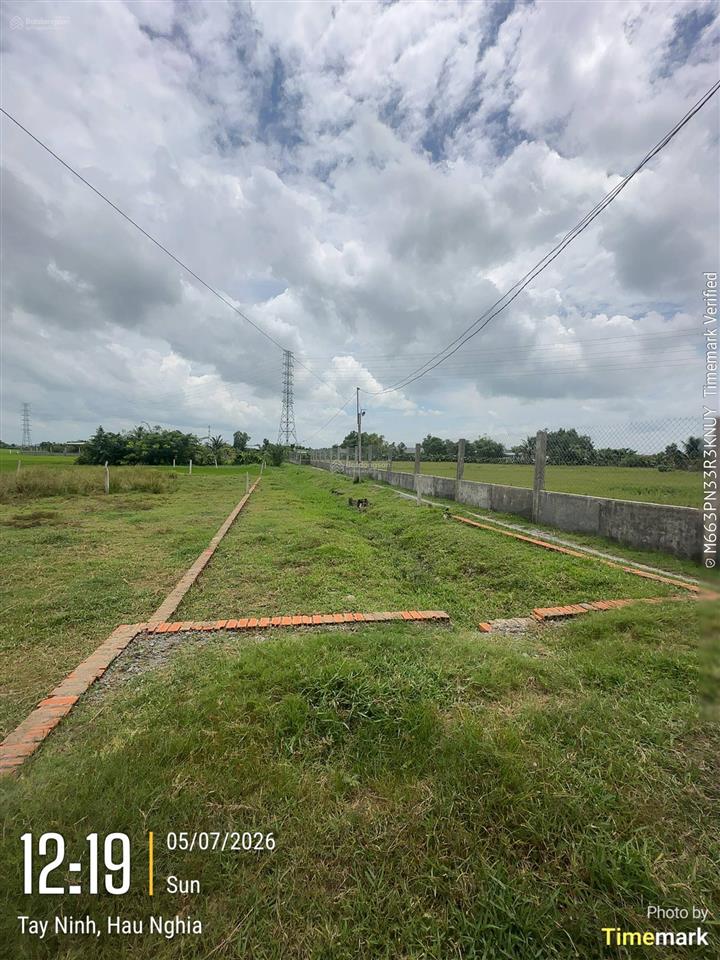 Bán 04 thửa đất trống 800 m2 (100% đất ở đô thị) tại tt hậu nghĩa, huyện đức hoà, long an (cũ)