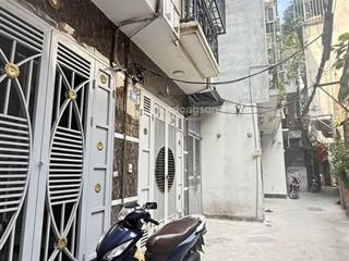 Chủ ngộp bán cực gấp nhà tân mai 28m²  4 tầng cách ô tô tránh 50m, trước nhà sân rộng thoáng, tiện