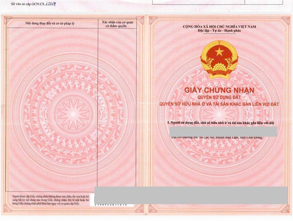 Cần bán nhanh đất bảo lâm giá 1,4 tỷ, giá tốt hơn giá vốn