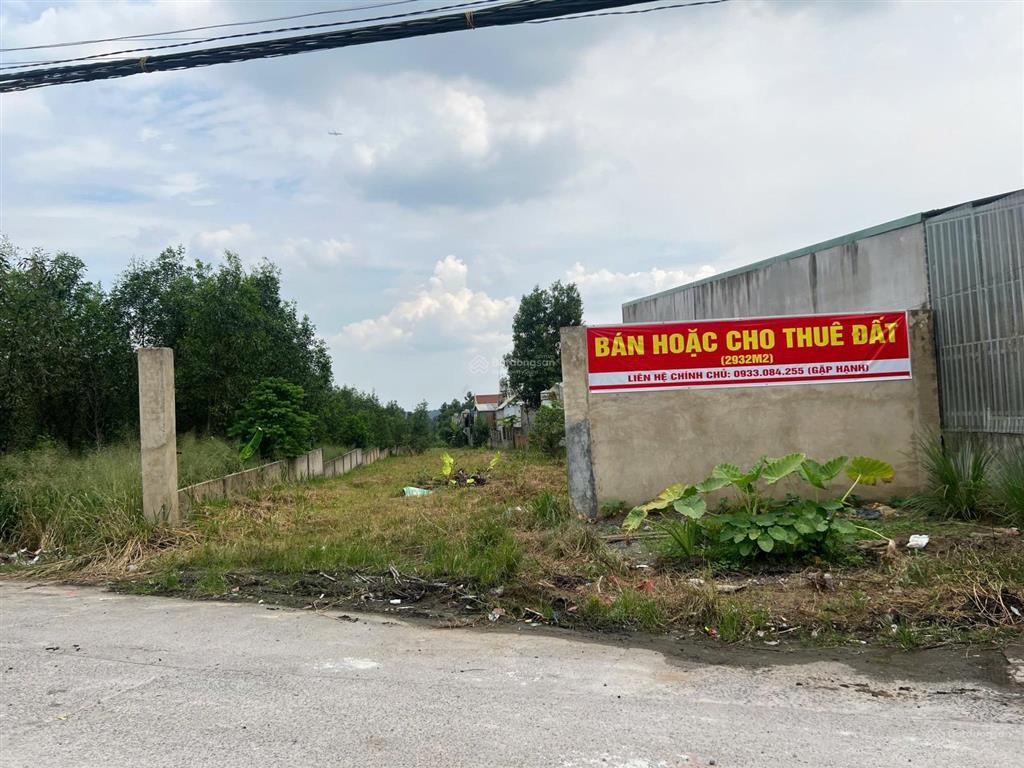 Đất 6.5 tỷ, sổ đỏ, phước tân 2932m2, đường võ nguyên giáp vô 1 sẹc, 150m tới đất, xe container đi