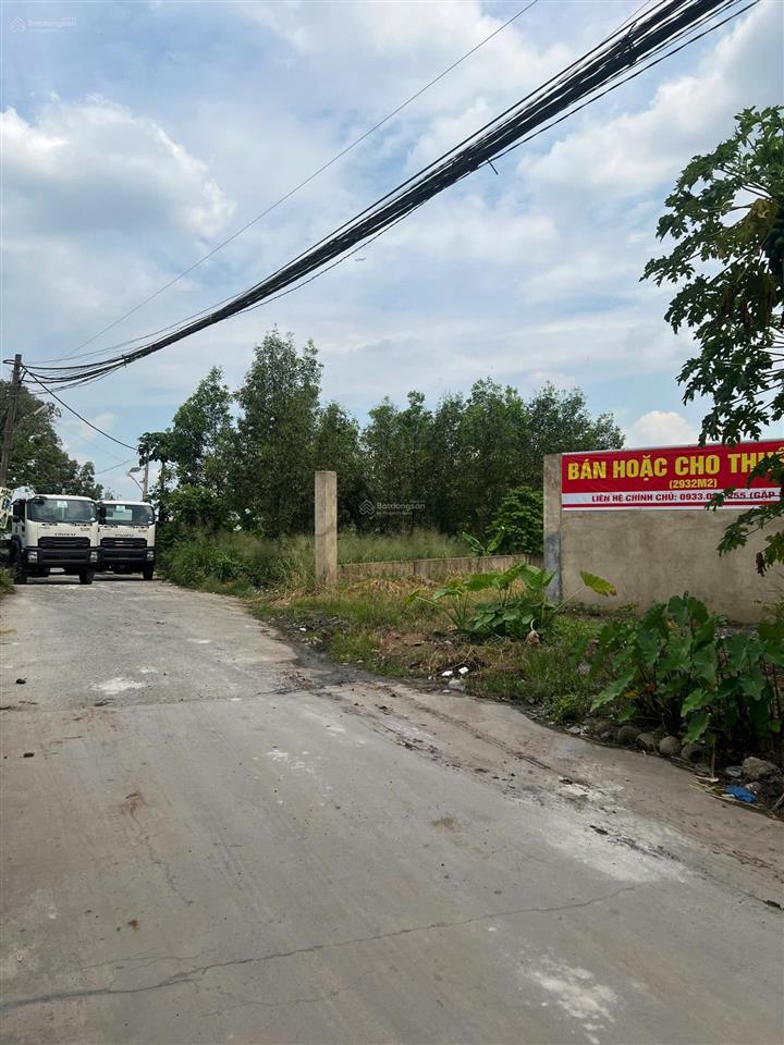 Đất 6.5 tỷ, sổ đỏ, phước tân 2932m2, đường võ nguyên giáp vô 1 sẹc, 150m tới đất, xe container đi
