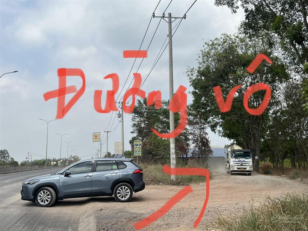 Đất 6.5 tỷ, sổ đỏ, phước tân 2932m2, đường võ nguyên giáp vô 1 sẹc, 150m tới đất, xe container đi