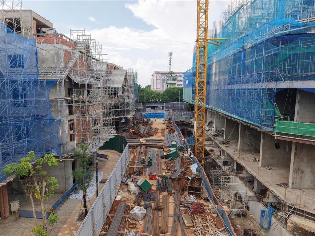 Liền kề đường thổ cẩm dự án eco palace giá đầu tư, 116m2 view chung cư và tttm. chỉ 4.3 tỷ